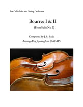 Bourree I & II Orchestra sheet music cover